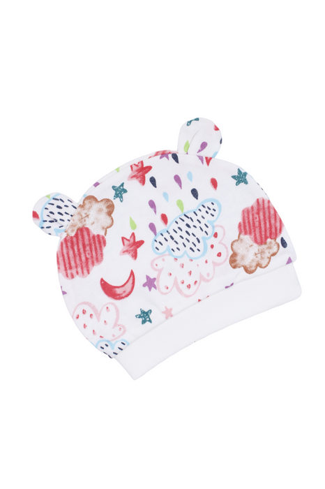 Gorrito para bebe con orejitas en varios diseños